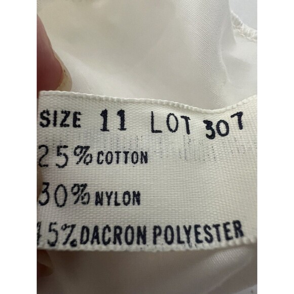 Vintage Wonder Maid Full Slip Size 11 Non Cling Union Made - Picture 7 of 8